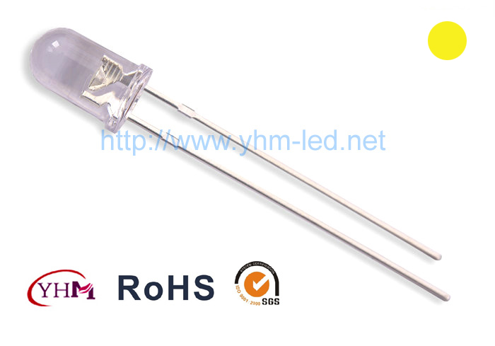 5mm白發(fā)黃光LED